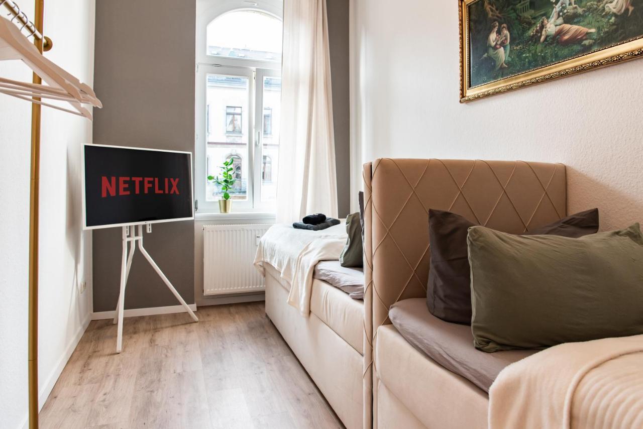The Grande Kassberg Apartment - Balkon, Netflix, Nespresso, Zentral Chemnitz Exterior foto